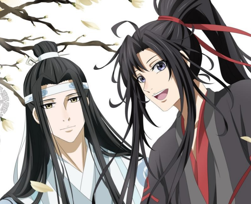Wei Wuxian and Lan Wangji WangXian MDZS Grandmaster of Demonic Cultivation fanart