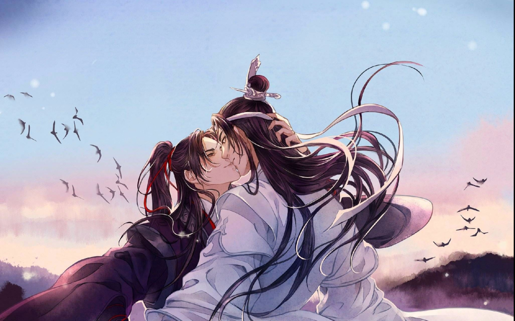 Wei Wuxian and Lan Wangji WangXian MDZS fanart